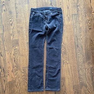 Dark Gray AG Corduroy Pants